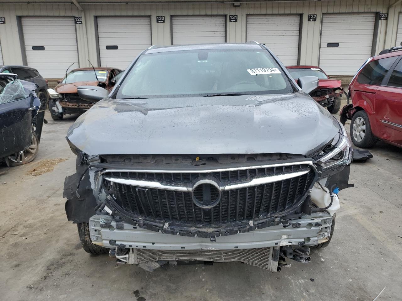 2020 Buick Enclave VIN 5GAERBKW1LJ115702 Copart auction photo, front end / side damage thumbnail 5