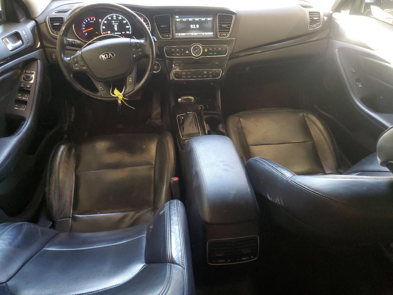2014 KIA Cadenza VIN KNALN4D75E5121837 Copart auction photo, front end / hail damage thumbnail 8