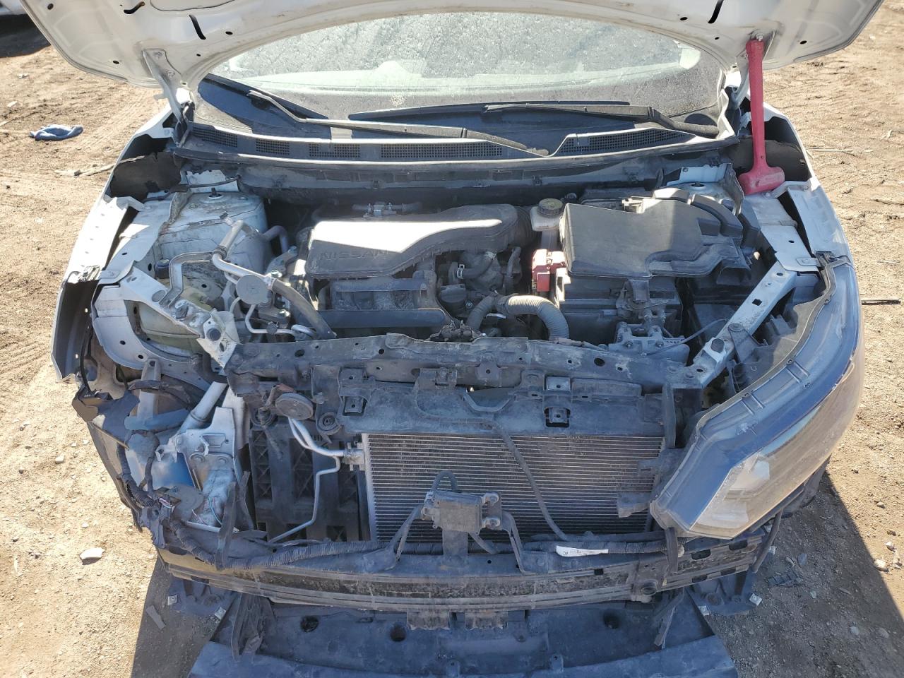 2021 Nissan Rogue VIN JN1BJ1BW6MW429596 Copart auction photo, front end / hail damage thumbnail 12