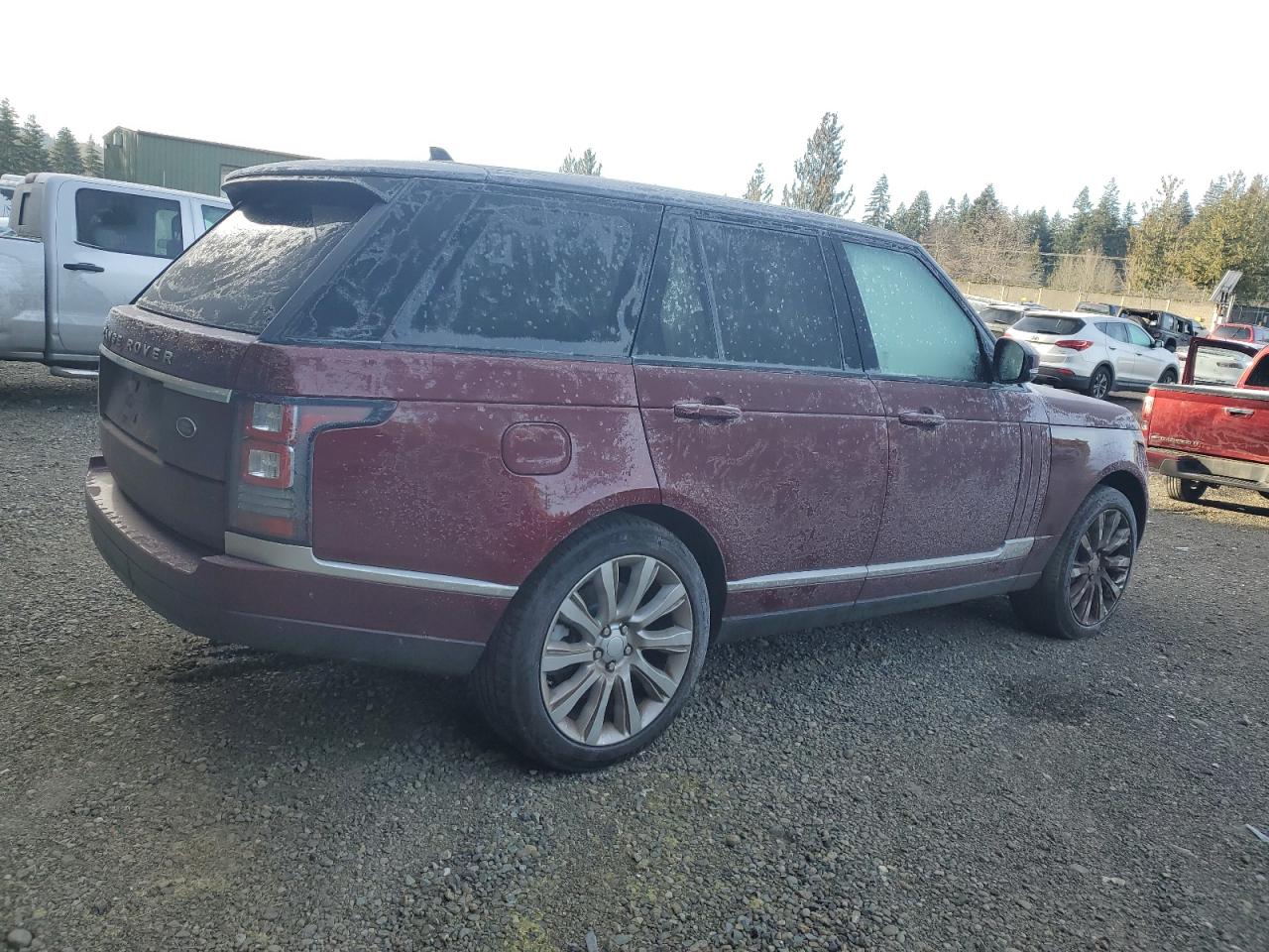 2016 Land Rover Range Rover VIN SALGS2EF7GA298867 Copart auction photo, mechanical damage thumbnail 3