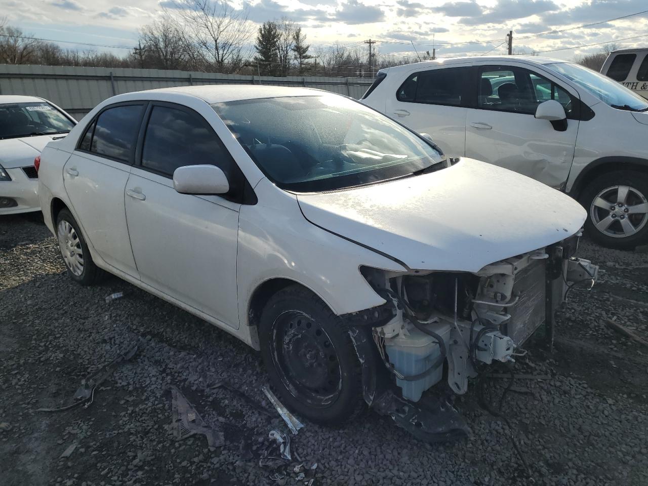 2012 Toyota Corolla VIN 2T1BU4EE3CC791630 Copart auction photo, front end damage thumbnail 4