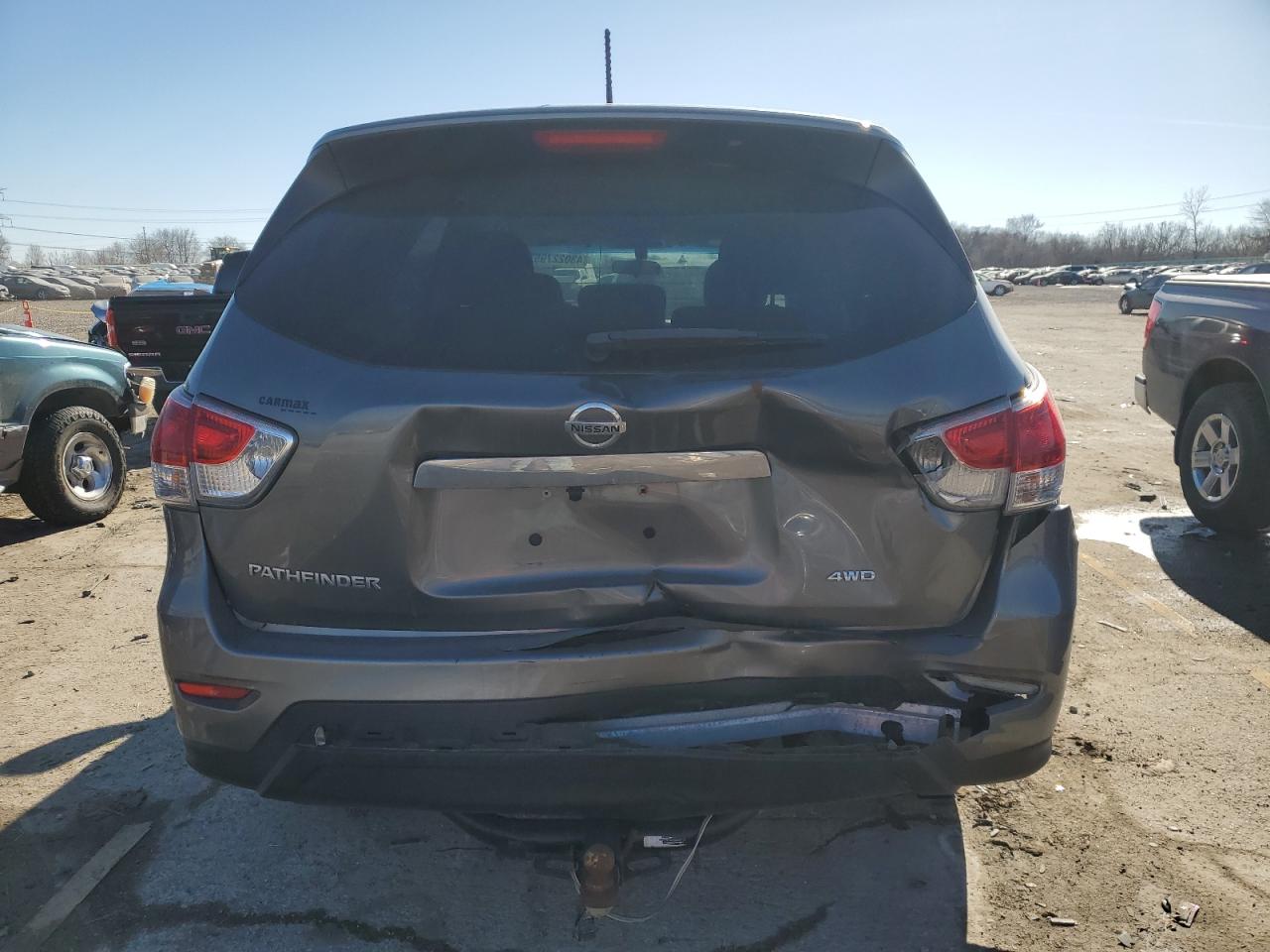 2016 Nissan Pathfinder VIN 5N1AR2MM6GC641774 Copart auction photo, front end damage thumbnail 6