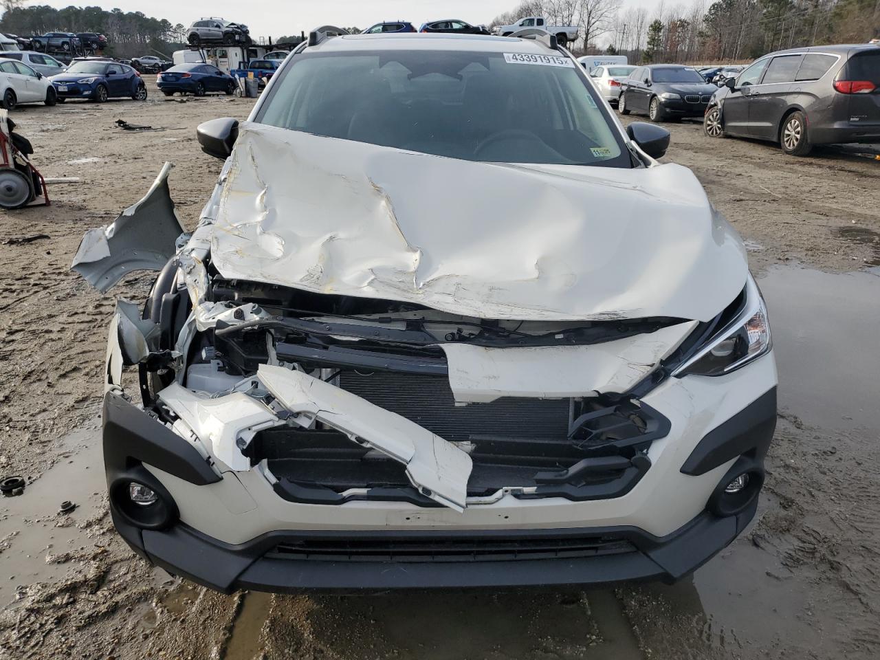 2024 Subaru XV VIN JF2GUADC1R8261053 Copart auction photo, front end / side damage thumbnail 5
