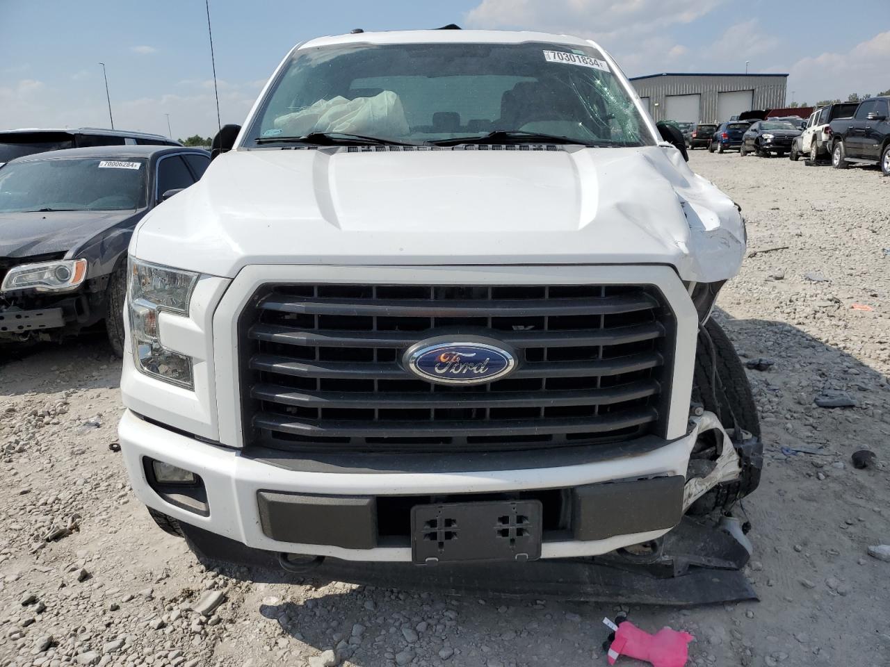 2017 Ford F-150 VIN 1FTEX1EP6HKC44054 Copart auction photo, all over damage thumbnail 5