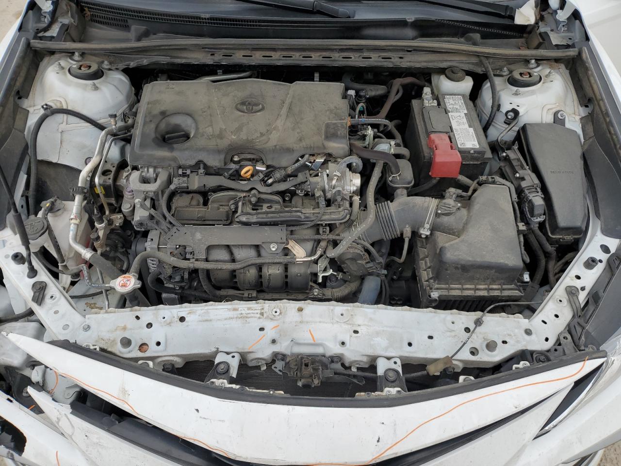 2022 Toyota Camry VIN 4T1R11AKXNU672136 Copart auction photo, front end / side damage thumbnail 11