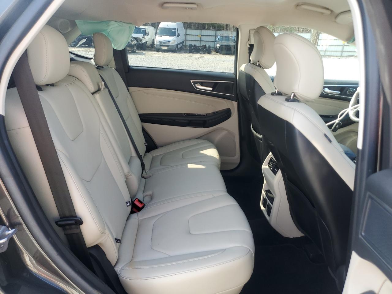 2017 Ford Edge VIN 2FMPK3K97HBC59046 Copart auction photo, front end / side damage thumbnail 11