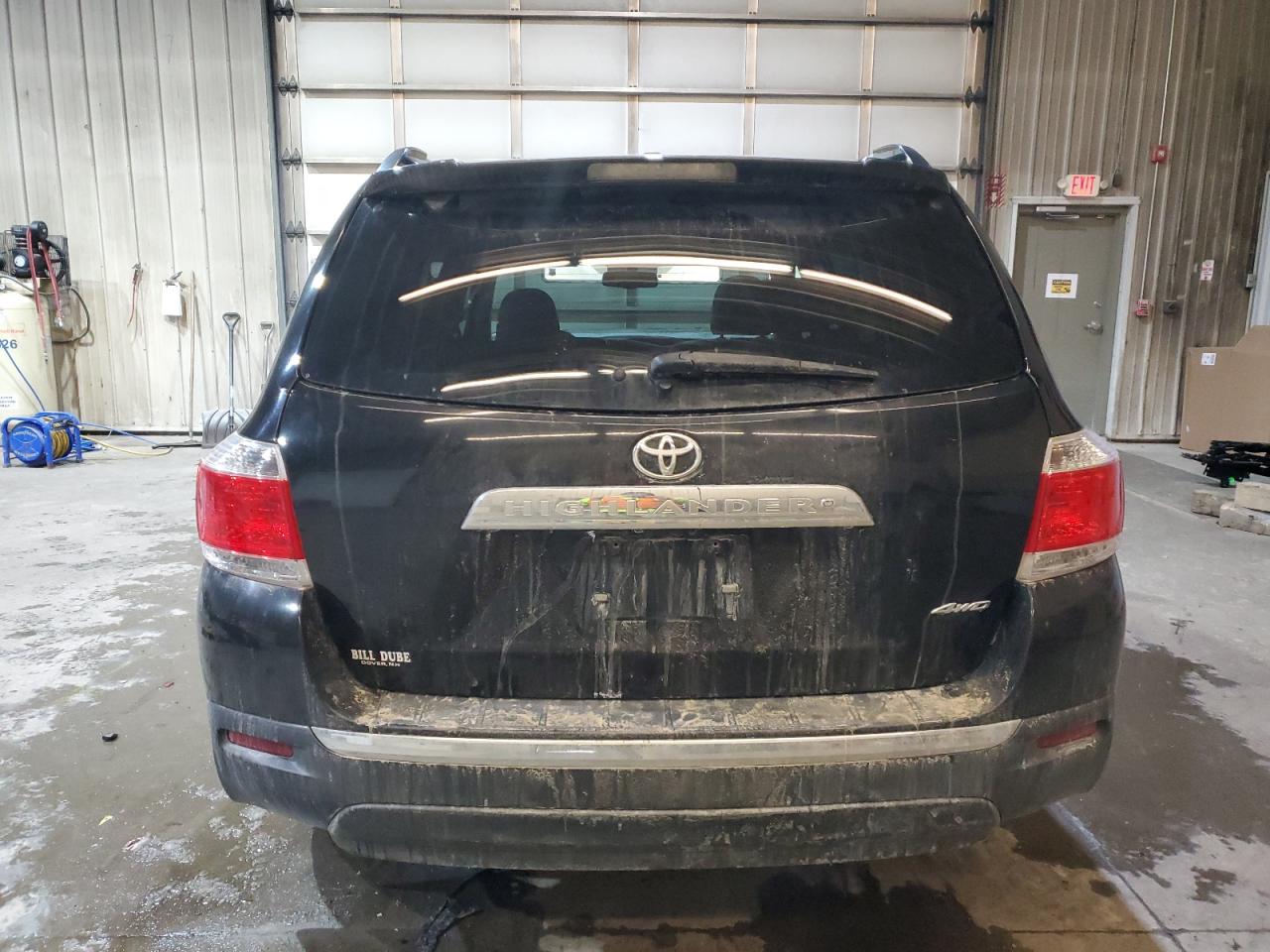 2013 Toyota Highlander VIN 5TDDK3EH0DS251227 Copart auction photo, front end damage thumbnail 6