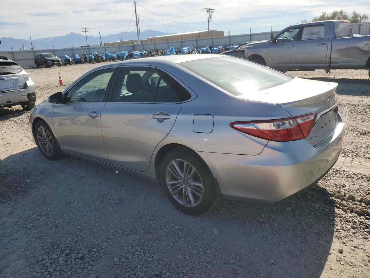 2017 Toyota Camry VIN 4T1BF1FK1HU287452 Copart auction photo, front end / side damage thumbnail 2