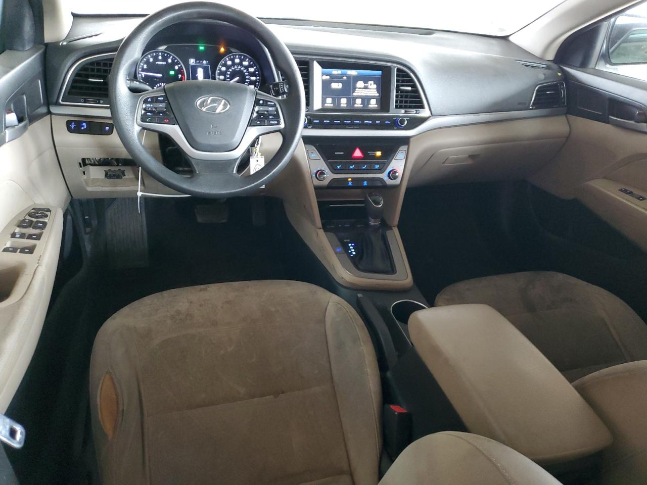 2018 Hyundai Elantra VIN 5NPD84LF6JH225352 Copart auction photo, rear end / front end damage thumbnail 8
