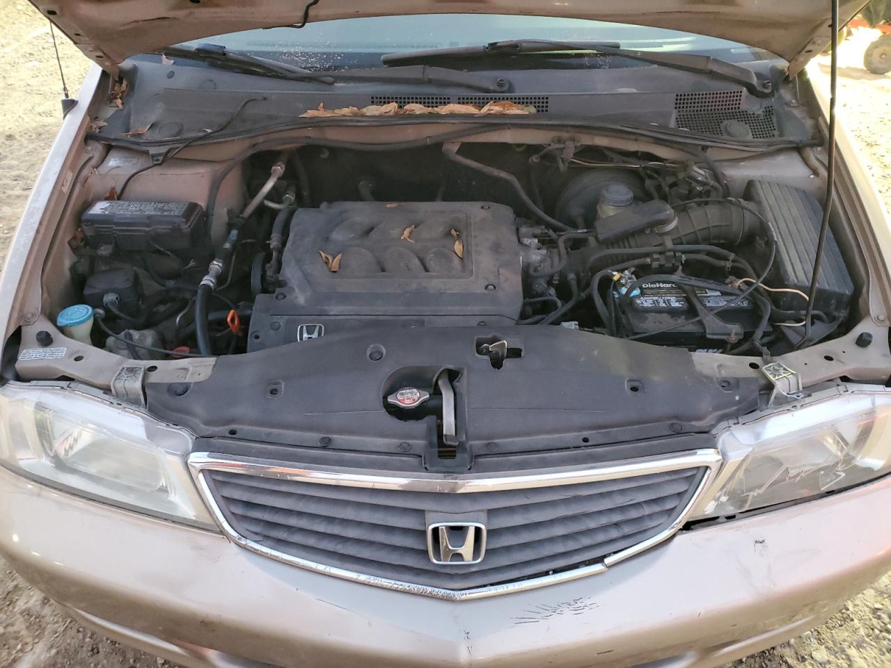 2001 Honda Odyssey VIN 2HKRL18651H540395 Copart auction photo, front end damage thumbnail 12