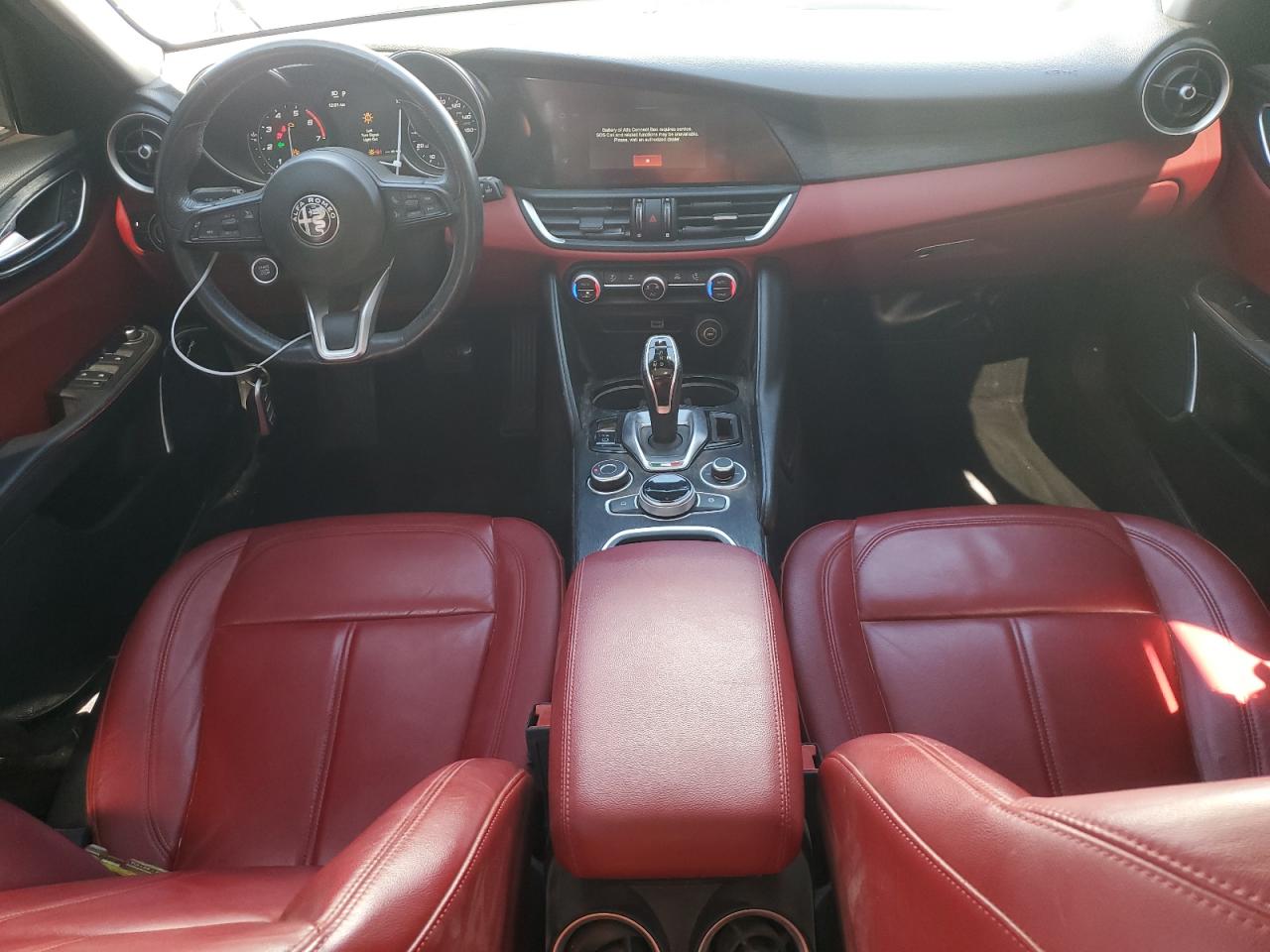 2020 Alfa Romeo Giulia VIN ZARFAMAN1L7634962 Copart auction photo, rear end / side damage thumbnail 8