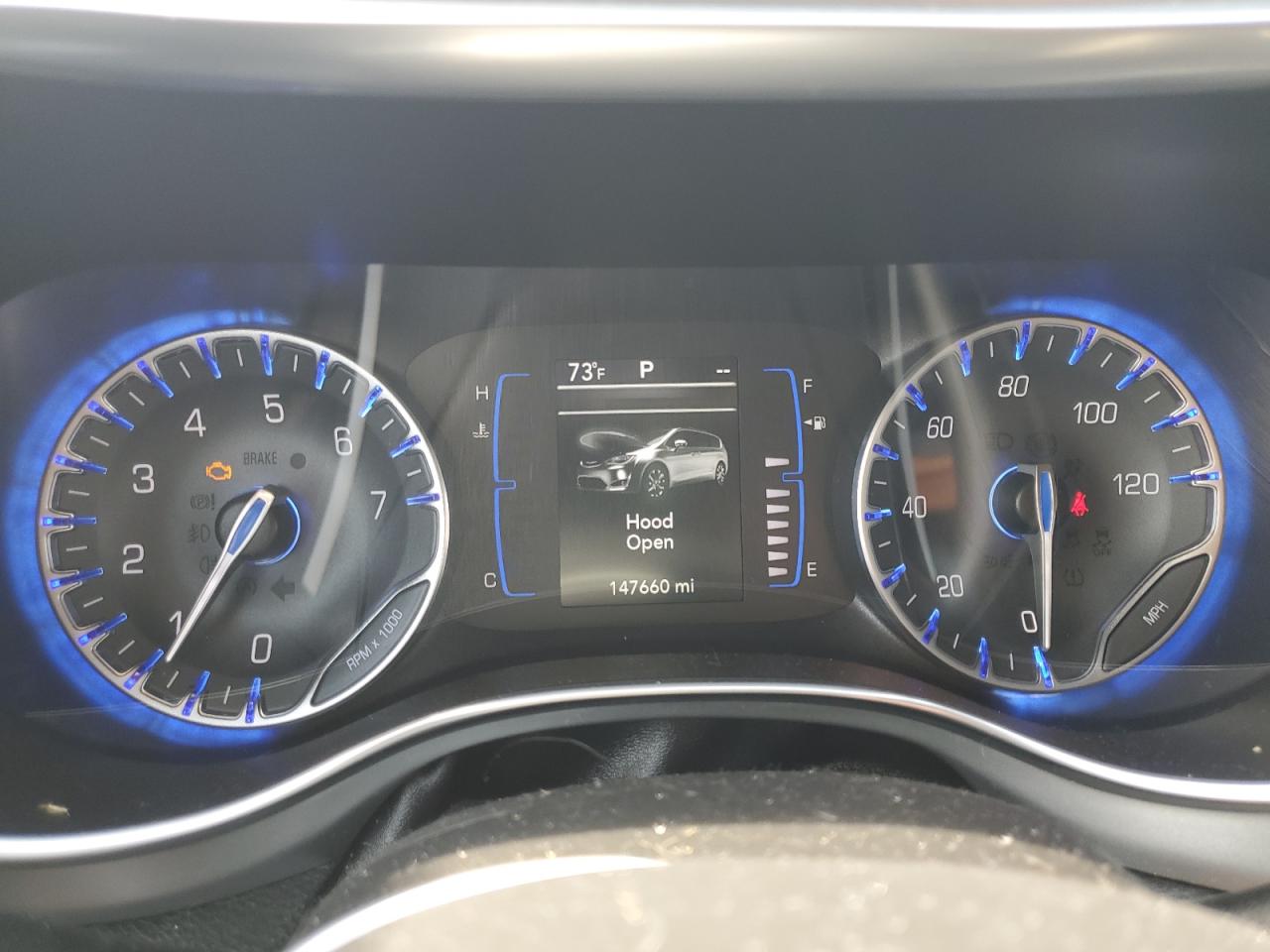 2018 Chrysler Pacifica VIN 2C4RC1FG8JR352596 Copart auction photo, front end damage thumbnail 9