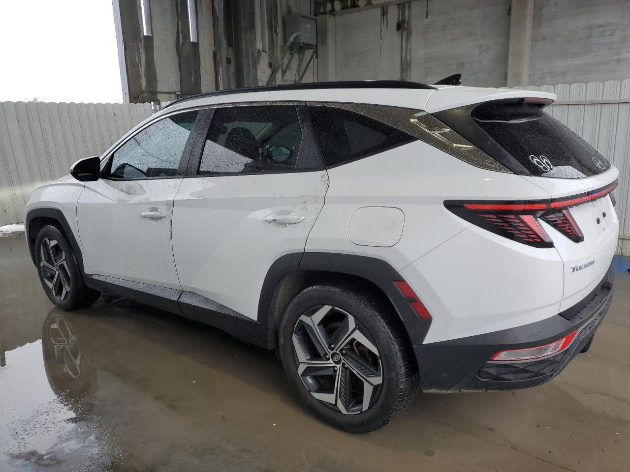 2022 Hyundai Tucson VIN 5NMJF3AE4NH129297 Copart auction photo, vandalism / minor dent/scratches damage thumbnail 2