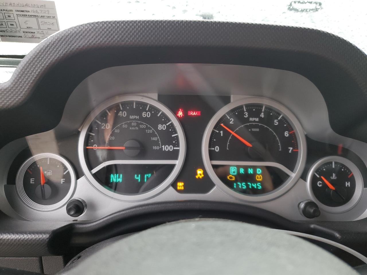 2010 Jeep Wrangler VIN 1J4BA3H16AL102109 Copart auction photo, front end / side damage thumbnail 9