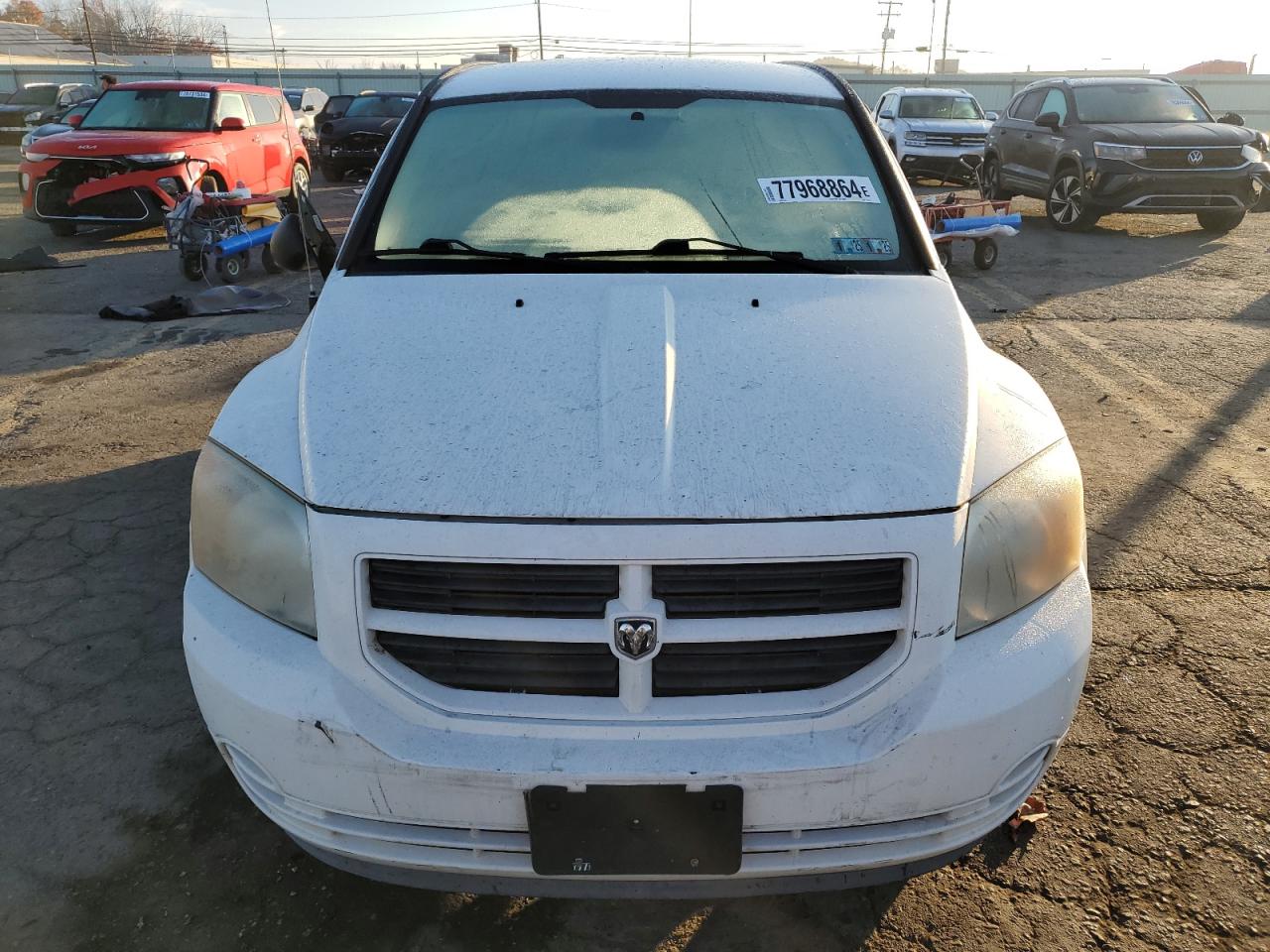 2010 Dodge Caliber VIN 1B3CB1HA6AD598116 Copart auction photo, all over damage thumbnail 5