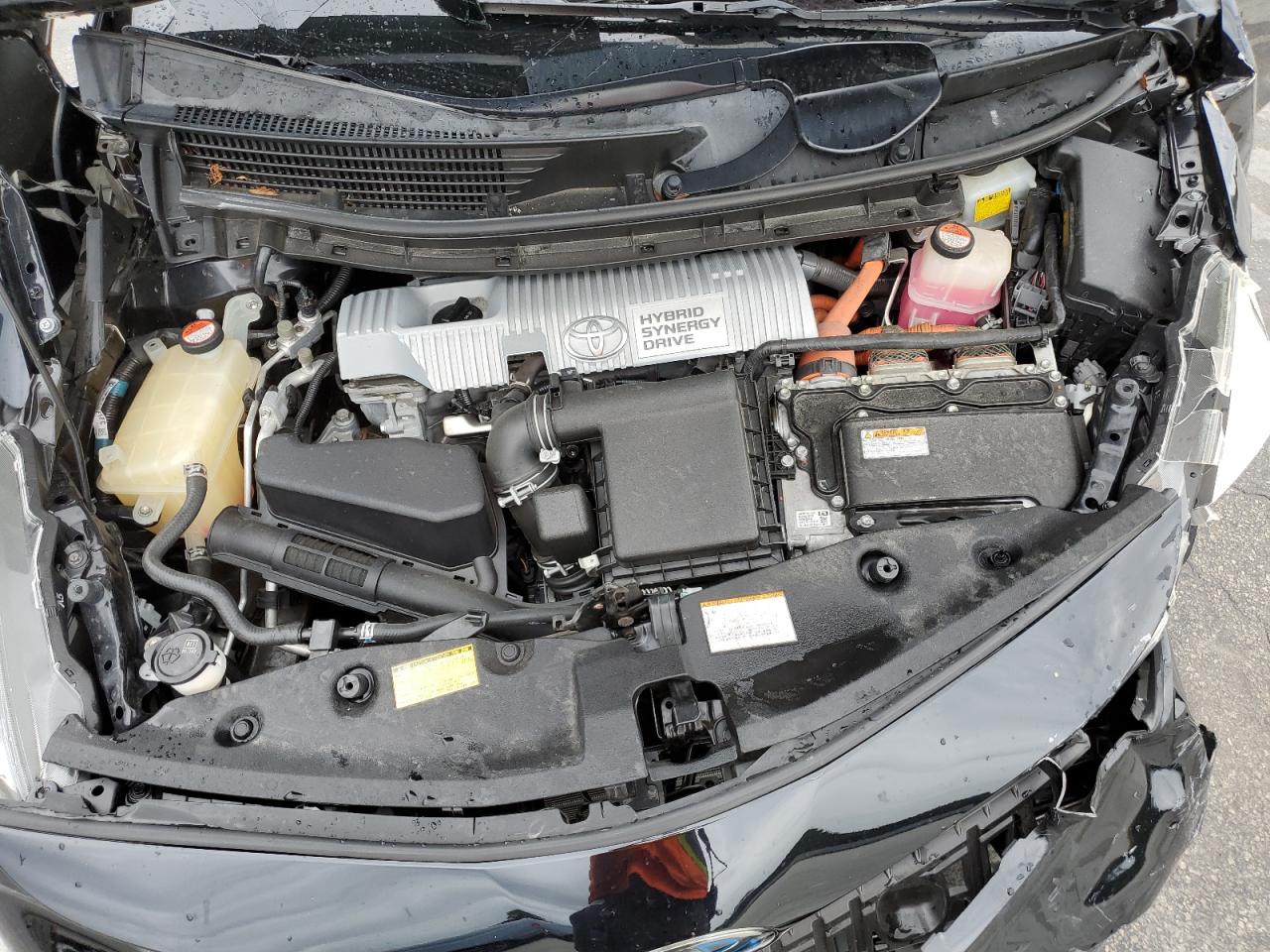 2015 Toyota Prius VIN JTDZN3EU6FJ025445 Copart auction photo, front end damage thumbnail 11