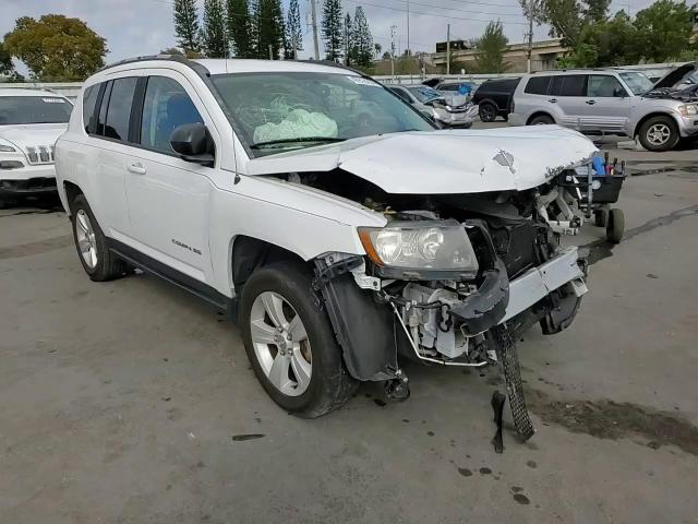 2016 Jeep Compass VIN 1C4NJCBA8GD560717 Copart auction photo, front end damage thumbnail 12