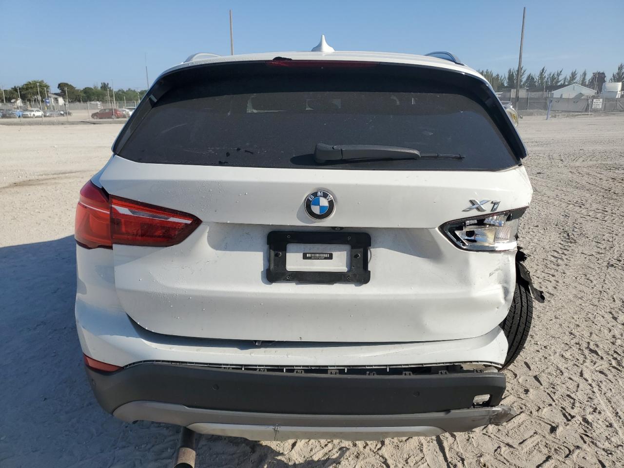 2016 BMW X1 VIN WBXHT3C37G5F66807 Copart auction photo, all over damage thumbnail 6
