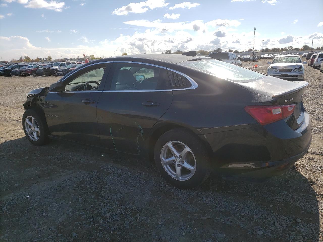 2017 Chevrolet Malibu VIN 1G1ZC5ST4HF267145 Copart auction photo, front end damage thumbnail 2