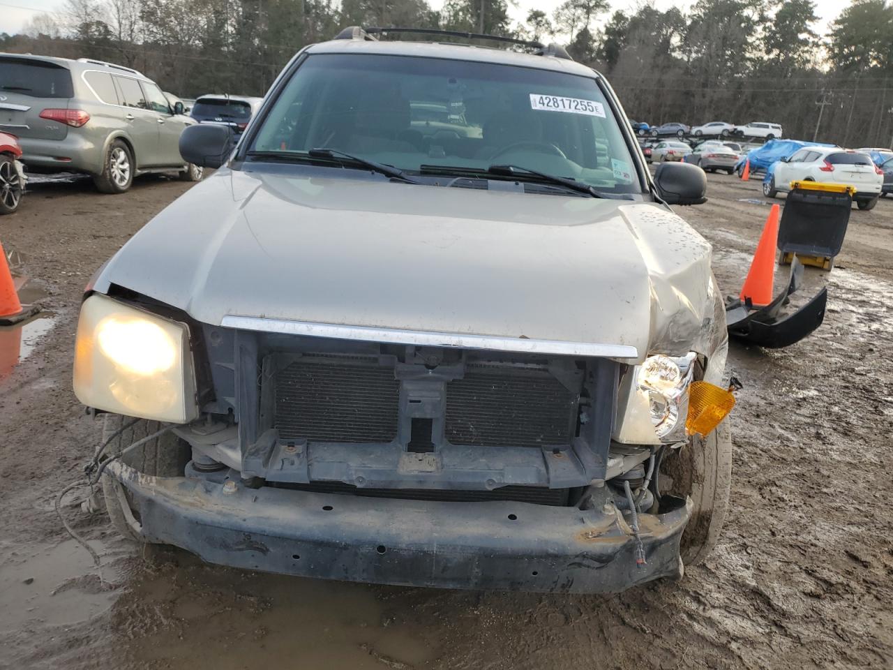 2003 GMC Envoy VIN 1GKES16S136196907 Copart auction photo, front end damage thumbnail 5