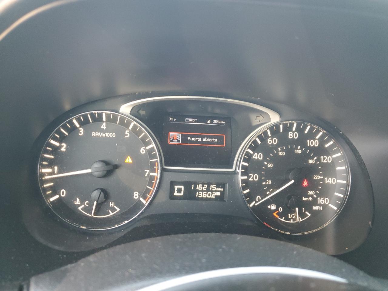 2015 Nissan Pathfinder VIN 5N1AR2MM1FC631202 Copart auction photo, front end / rear end damage thumbnail 9