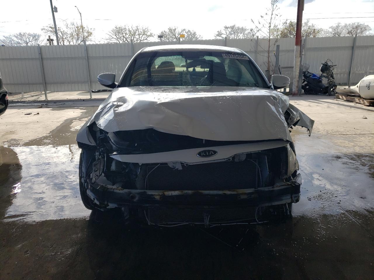 2012 KIA Optima VIN KNAGM4A73C5282127 Copart auction photo, front end / rear end damage thumbnail 5