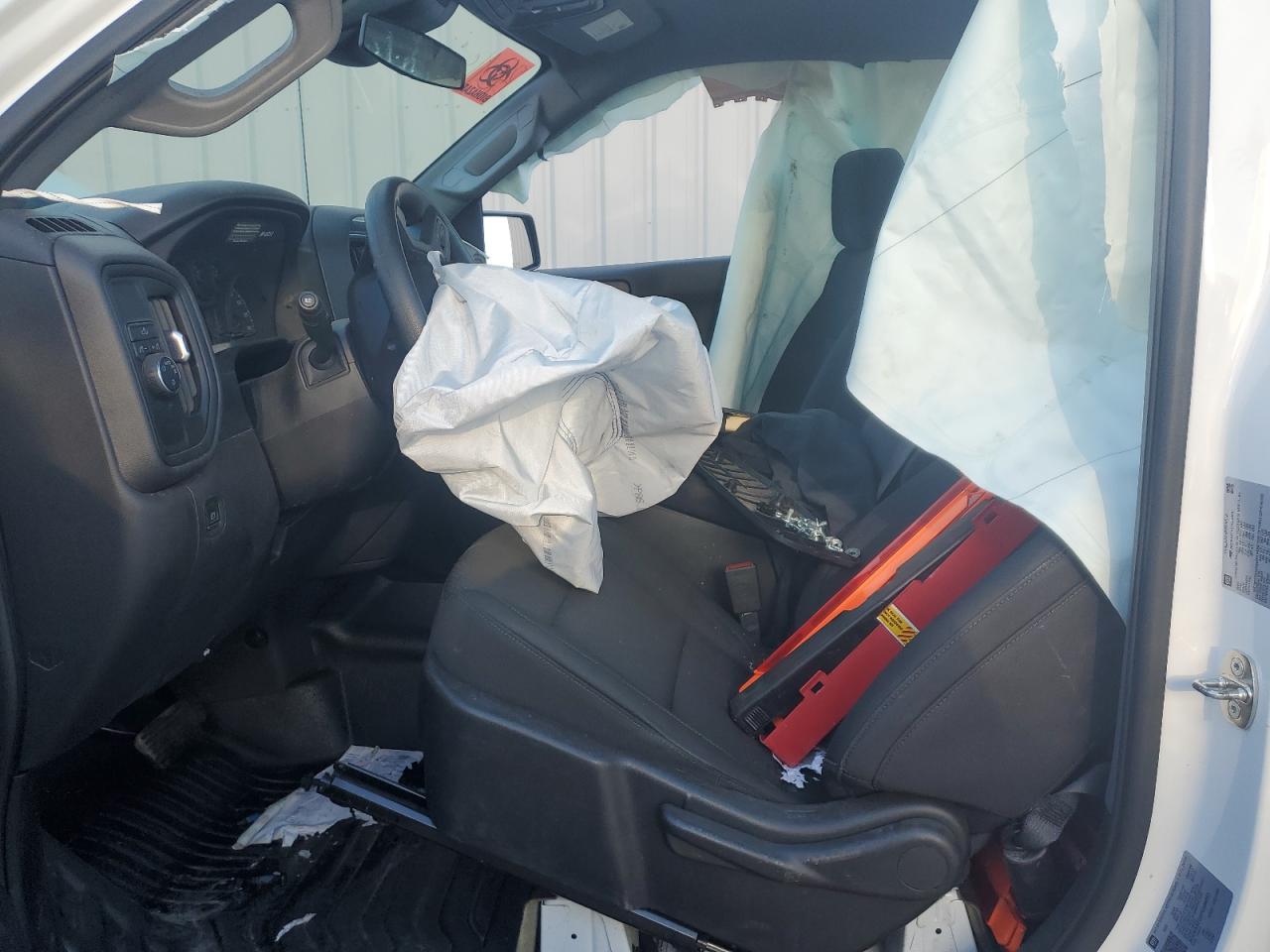 2023 Chevrolet Silverado VIN 3GCNAAED1PG184651 Copart auction photo, front end / undercarriage damage thumbnail 7