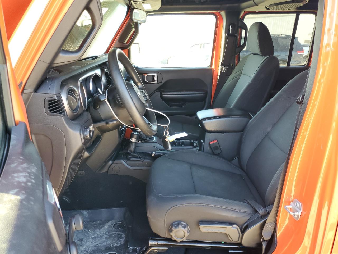 2018 Jeep Wrangler VIN 1C4HJXDG8JW172520 Copart auction photo, front end damage thumbnail 7