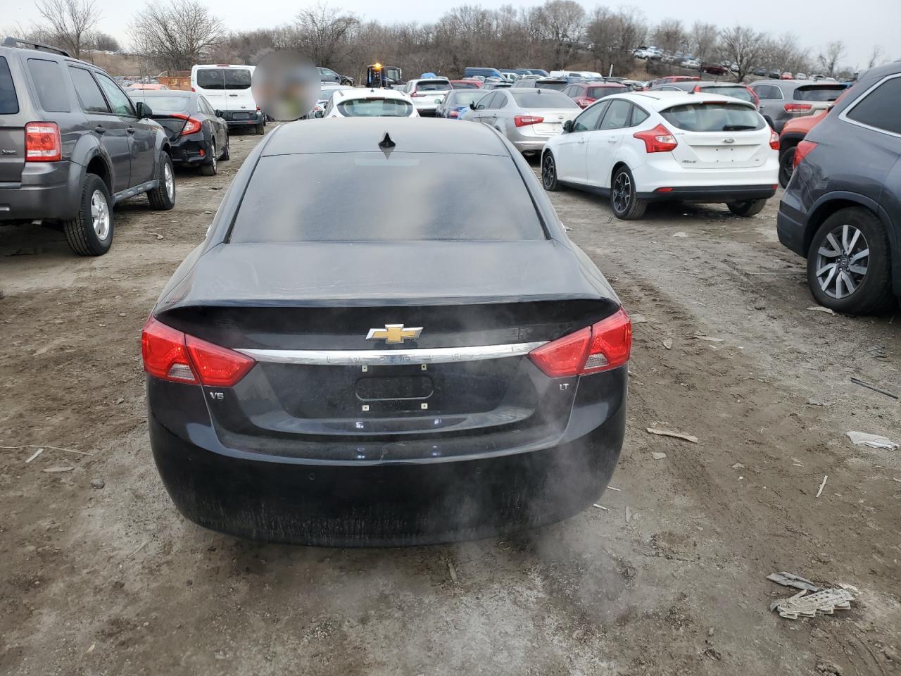 2015 Chevrolet Impala VIN 1G1125S3XFU123687 Copart auction photo, vandalism / side damage thumbnail 6