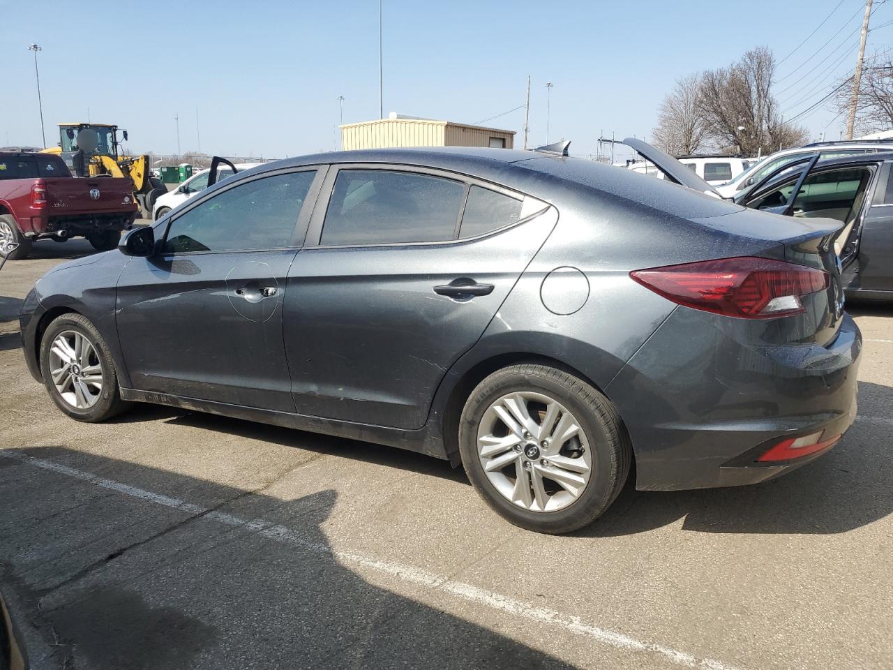 2020 Hyundai Elantra VIN 5NPD84LF0LH584120 Copart auction photo, vandalism damage thumbnail 2