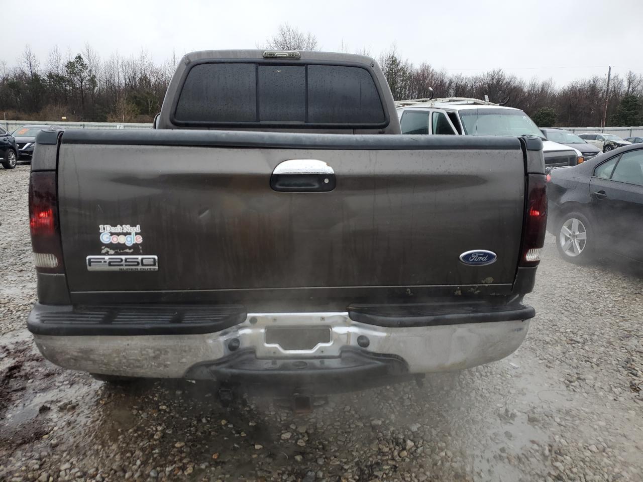 2006 Ford F250 VIN 1FTSW21546EB97151 Copart auction photo, mechanical / normal wear damage thumbnail 6