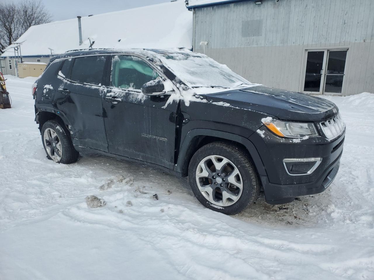 2020 Jeep Compass VIN 3C4NJDCB4LT161059 Copart auction photo, rollover damage thumbnail 4
