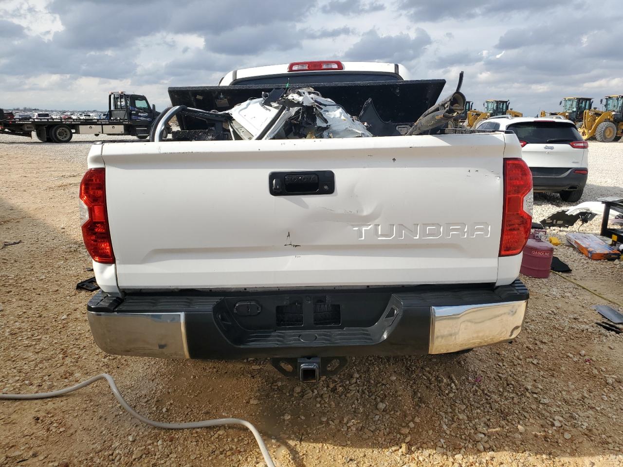 2015 Toyota Tundra VIN 5TFEY5F12FX190265 Copart auction photo, all over damage thumbnail 6