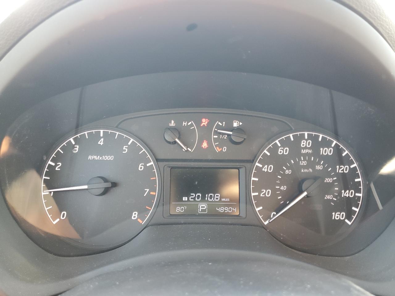 2014 Nissan Sentra VIN 3N1AB7AP7EY202448 Copart auction photo, side / minor dent/scratches damage thumbnail 9