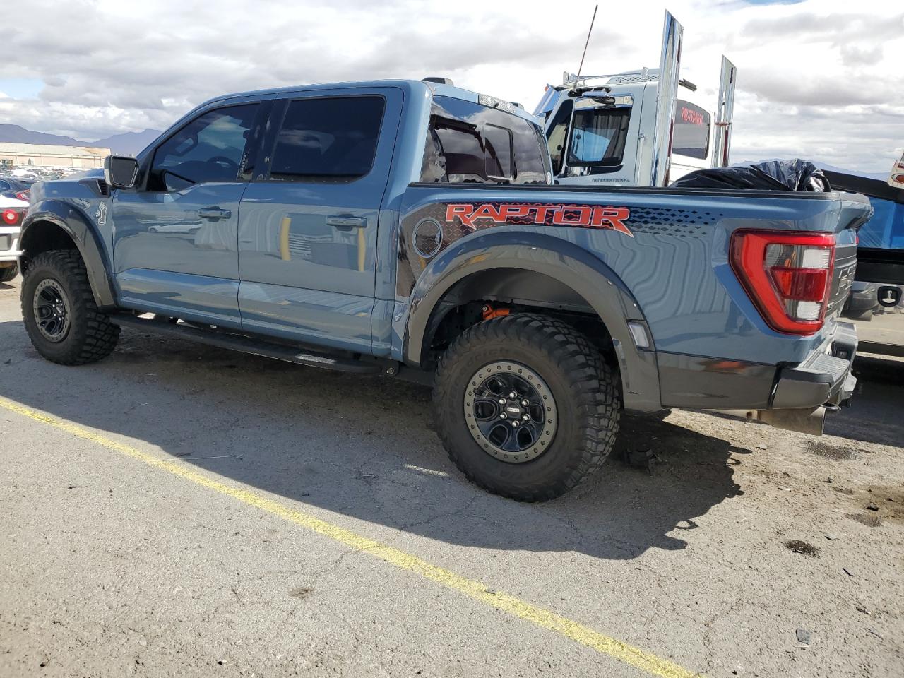 2023 Ford F-150 VIN 1FTFW1RG2PFD16974 Copart auction photo, front end damage thumbnail 2
