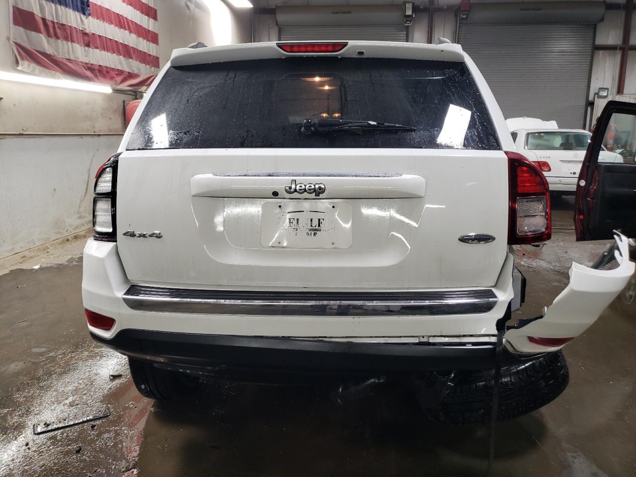 2016 Jeep Compass VIN 1C4NJDEB8GD545032 Copart auction photo, rollover damage thumbnail 6