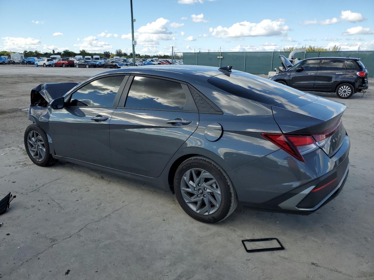 2024 Hyundai Elantra VIN KMHLM4DG3RU661426 Copart auction photo, front end damage thumbnail 2
