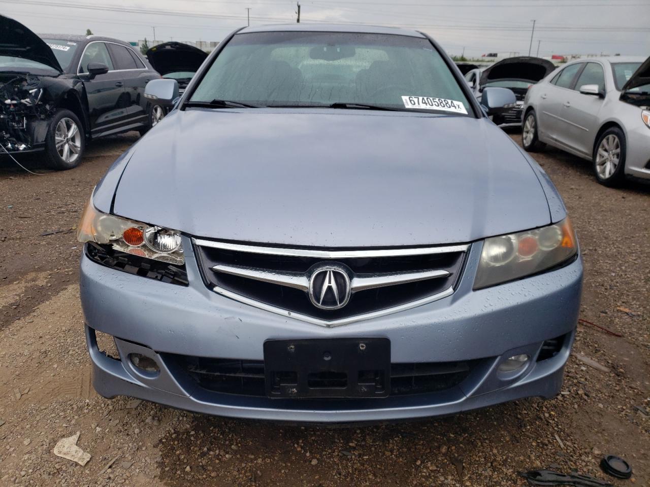 2006 Acura TSX VIN JH4CL96846C035216 Copart auction photo, front end / minor dent/scratches damage thumbnail 5