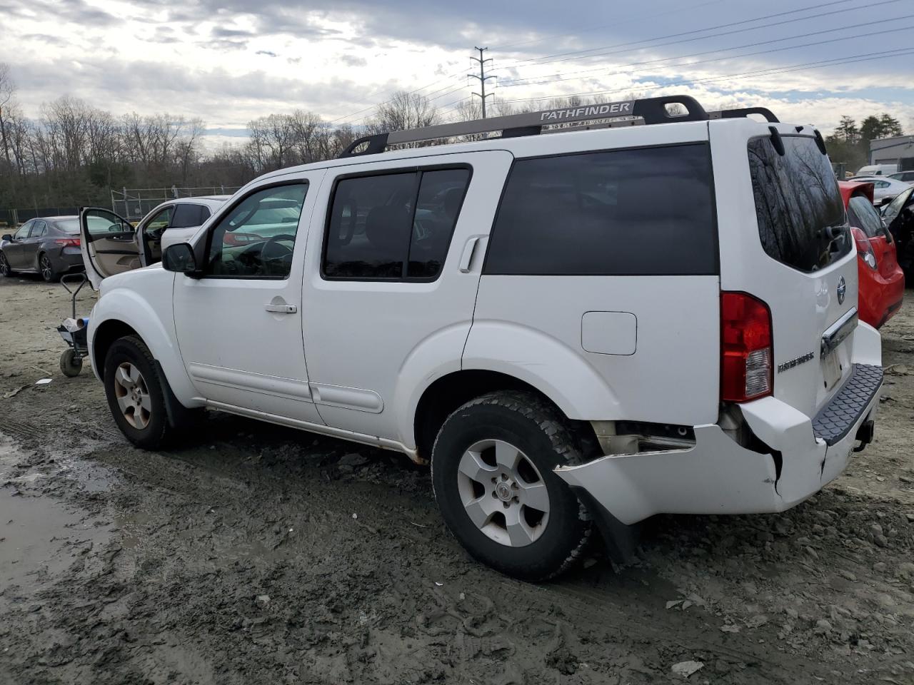 2005 Nissan Pathfinder VIN 5N1AR18W55C706231 Copart auction photo, rear end damage thumbnail 2