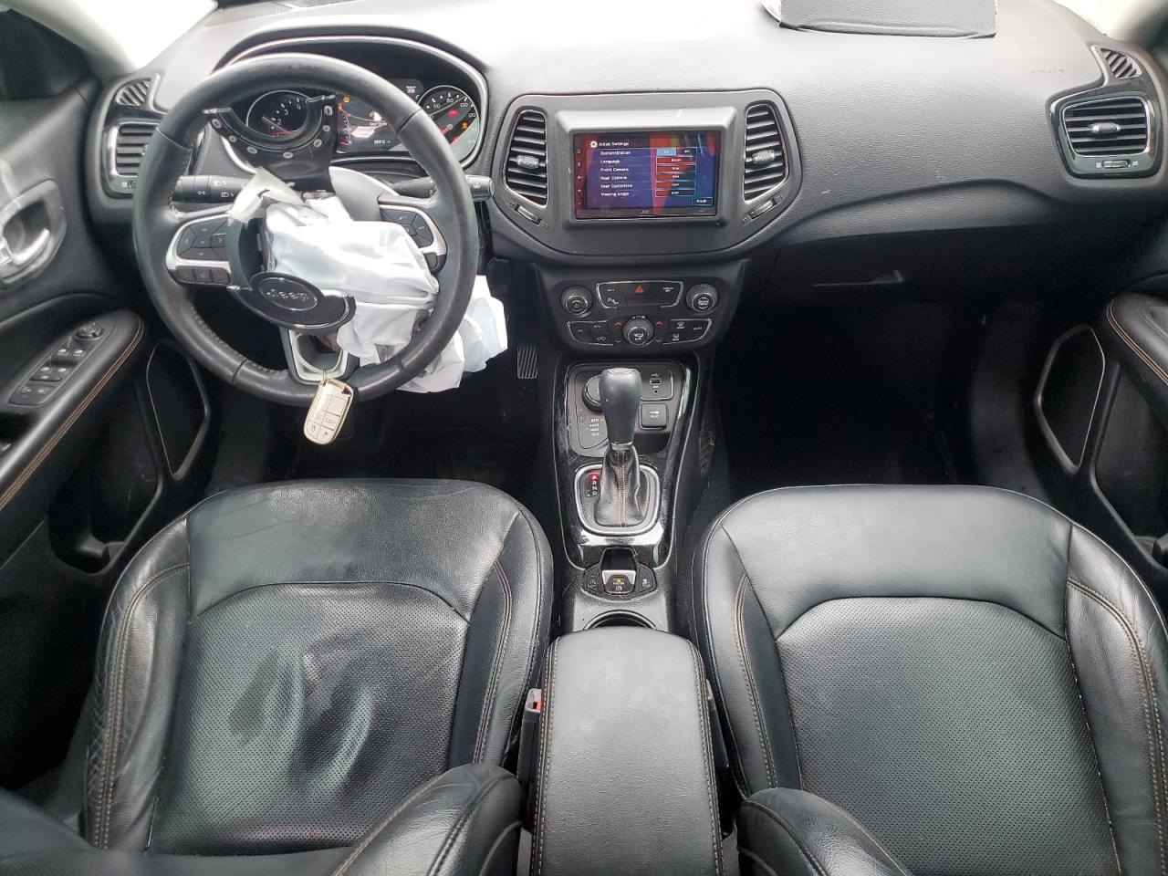 2017 Jeep Compass VIN 3C4NJDCB2HT672860 Copart auction photo, front end / mechanical damage thumbnail 8