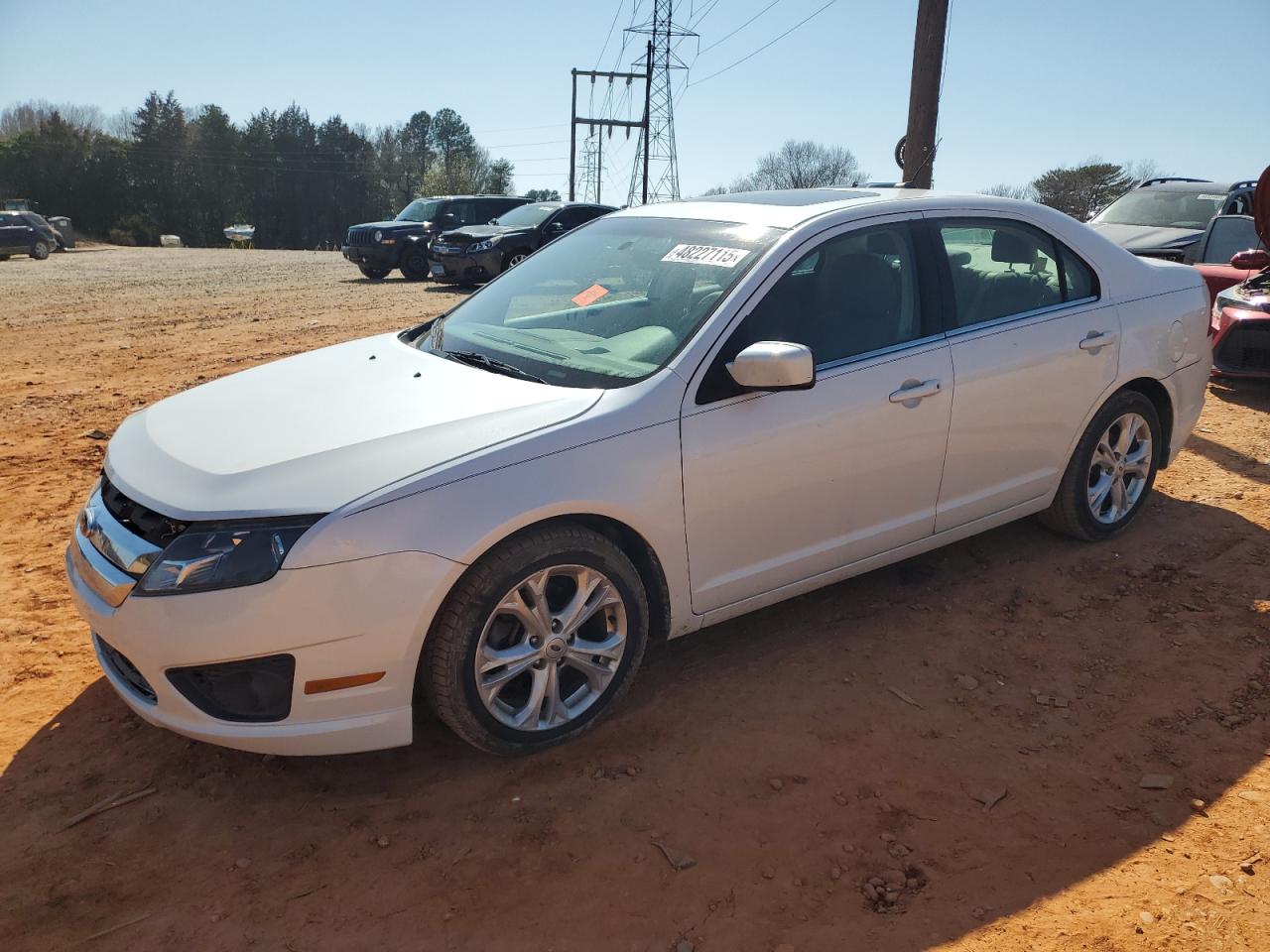 2012 Ford Fusion VIN 3FAHP0HA8CR371803