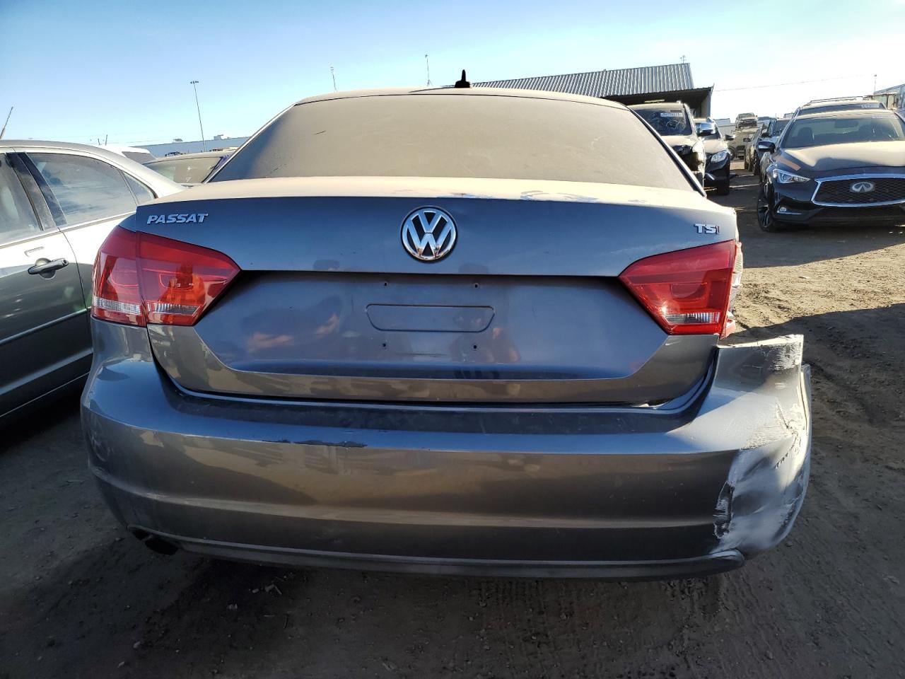 2015 Volkswagen Passat VIN 1VWAT7A30FC006303 Copart auction photo, all over / mechanical damage thumbnail 6
