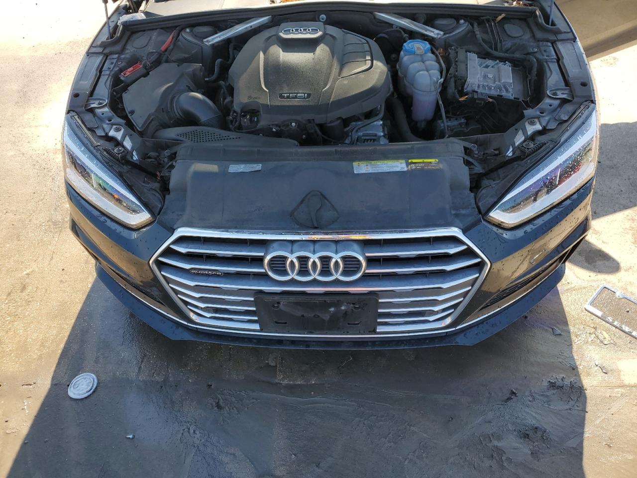 2019 Audi A5 VIN WAUENCF57KA025046 Copart auction photo, minor dent/scratches / hail damage thumbnail 11