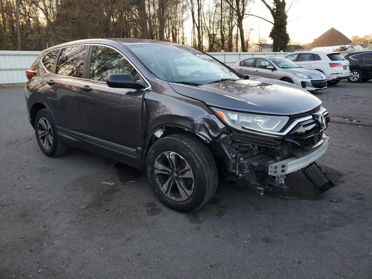 2017 Honda CR-V VIN 2HKRW6H35HH215671 Copart auction photo, front end / undercarriage damage thumbnail 4