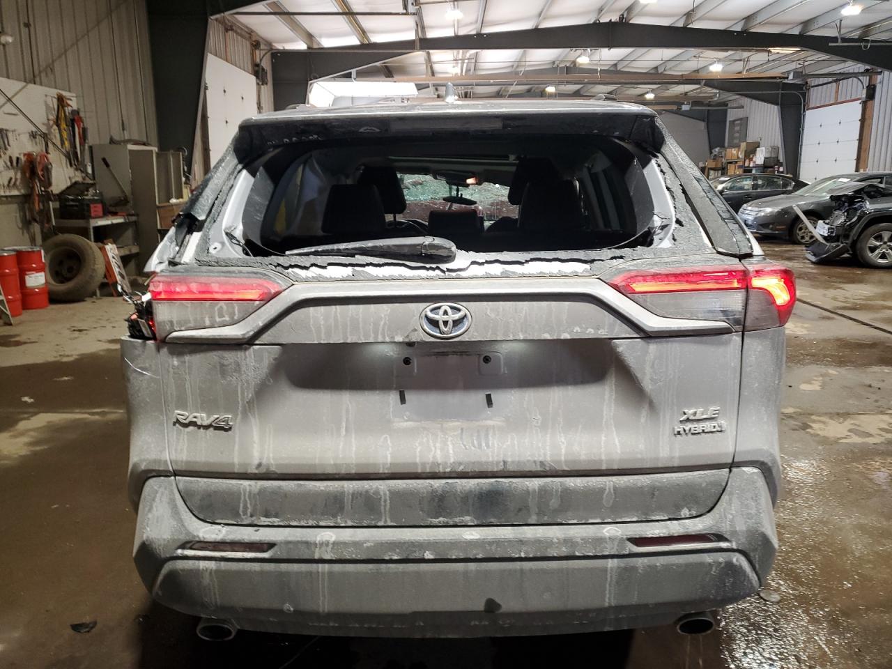2021 Toyota RAV 4 VIN 4T3B6RFV5MU040879 Copart auction photo, all over damage thumbnail 6