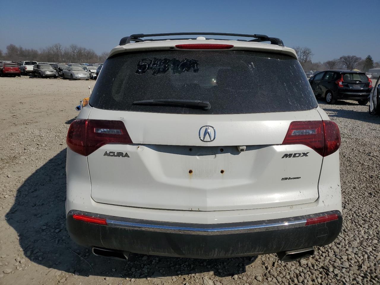 2012 Acura MDX VIN 2HNYD2H3XCH548969 Copart auction photo, all over damage thumbnail 6