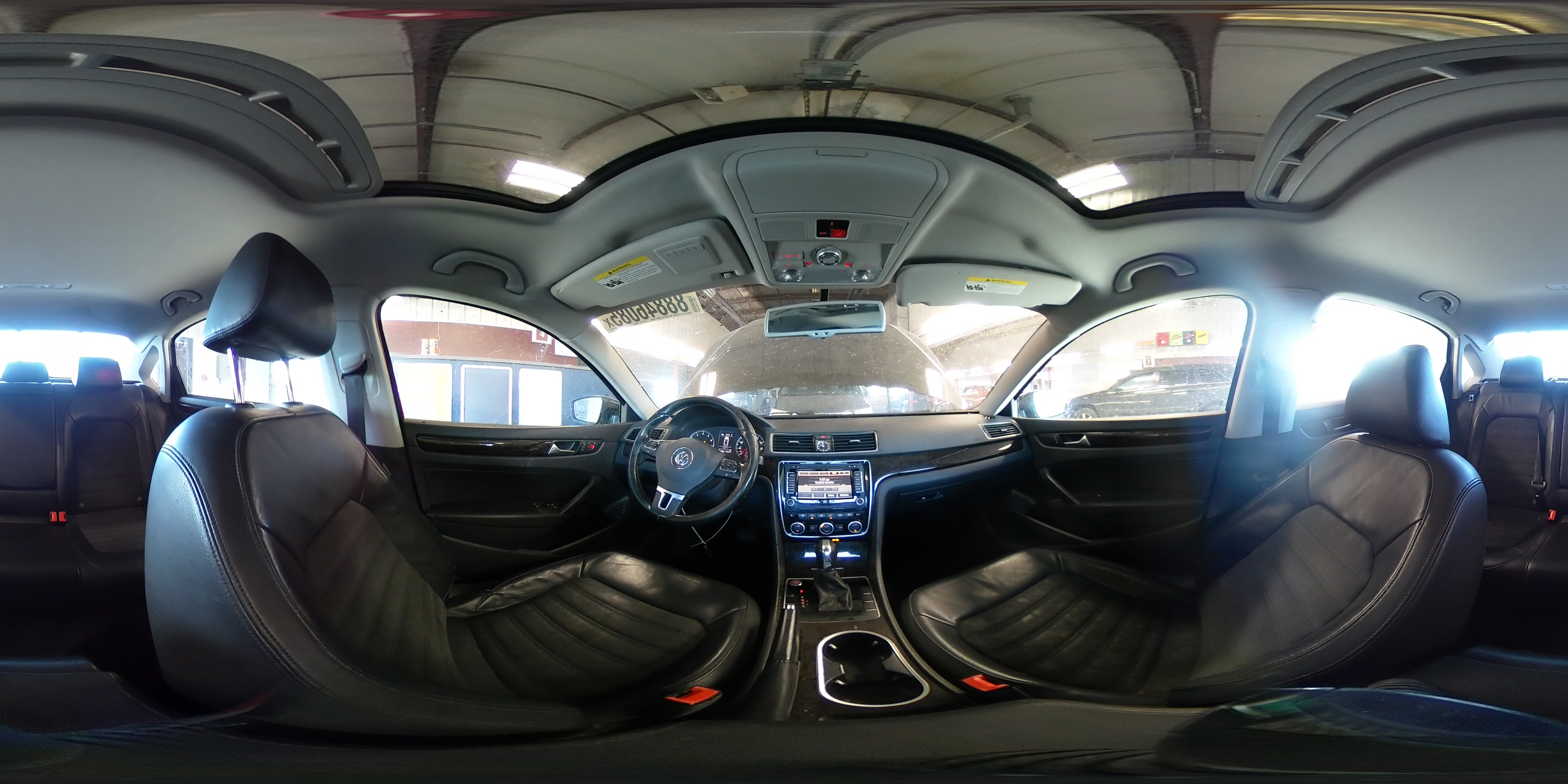 2015 Volkswagen Passat VIN 1VWCS7A31FC123156 Copart auction photo, front end / rear end damage thumbnail 13
