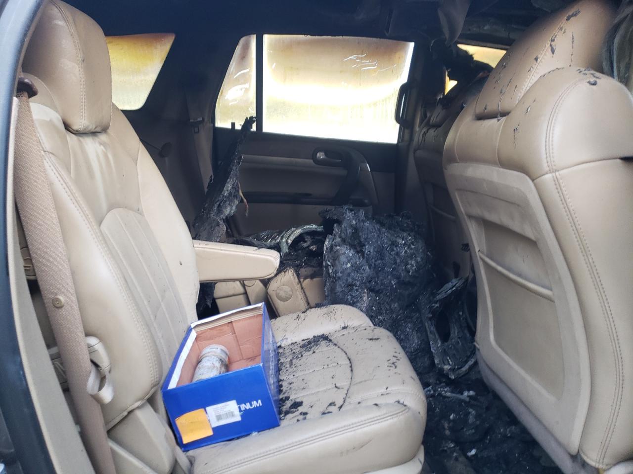 2010 Buick Enclave VIN 5GALVCED4AJ206270 Copart auction photo, burn - engine damage thumbnail 11