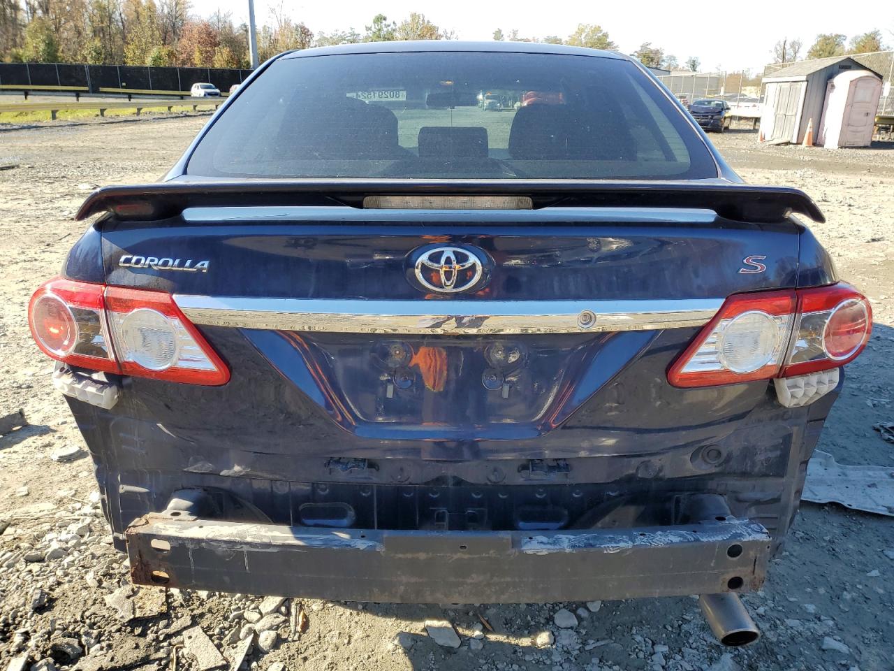 2012 Toyota Corolla VIN 2T1BU4EE5CC757530 Copart auction photo, rear end damage thumbnail 6