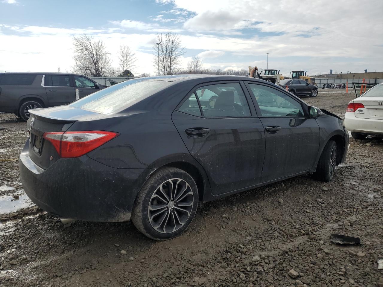 2015 Toyota Corolla VIN 2T1BURHE9FC346144 Copart auction photo, front end damage thumbnail 3